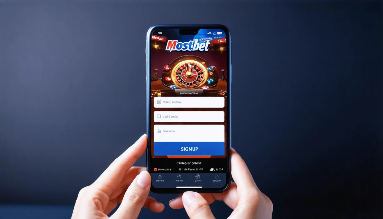 signup Mostbet